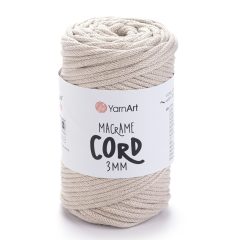 Yarnart Macrame Cord 3 mm - Drapp