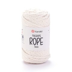 Yarnart Macrame Rope 3 mm - Ekrü