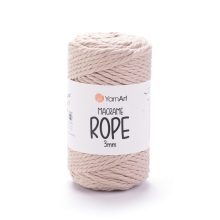 Yarnart Macrame Rope 3 mm - Drapp