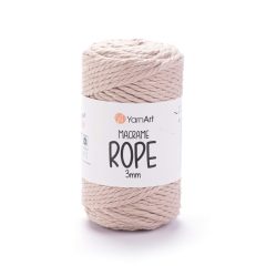 Yarnart Macrame Rope 3 mm - Drapp
