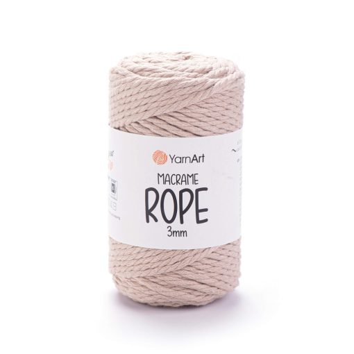 Yarnart Macrame Rope 3 mm - Drapp