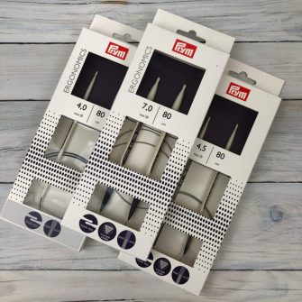 Prym műanyag körkötőtű