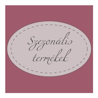 Szezonális termékek