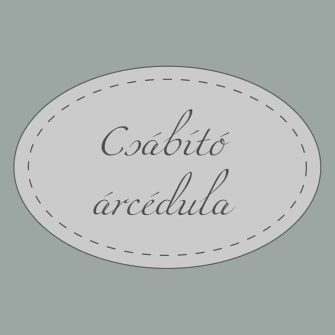 Csábító árcédula