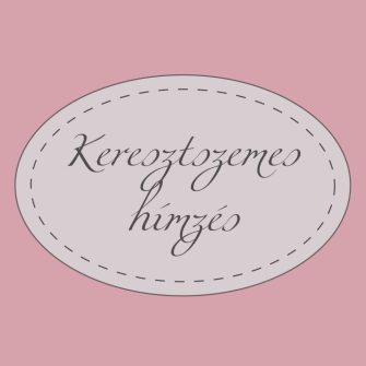 Keresztszemes hímzés