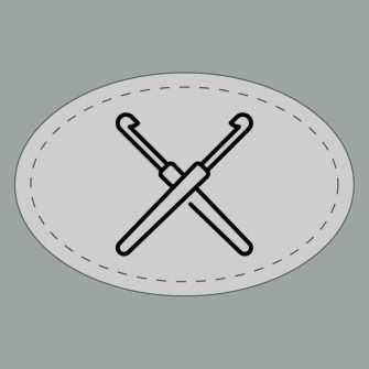 Nagyméretű horgolótű