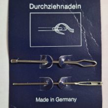 Gumi- és zsinórbehúzó/befűző tű - 2 db-os szett