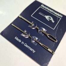 Gumi- és zsinórbehúzó/befűző tű - 2 db-os szett